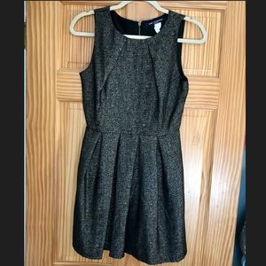 Bronze flare dress